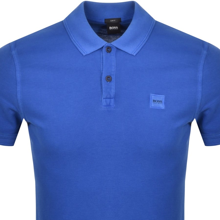 Alternative Image for ProductBOSS Prime Polo T Shirt Blue2